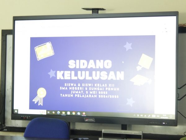 SIDANG KELULUSAN PESERTA DIDIK KOMUNITAS XII TAHUN PELAJARAN 2024/2025