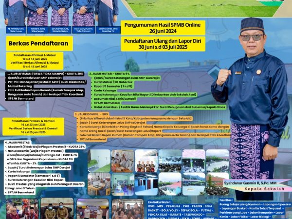MASA PENGENALAN LINGKUNGAN SATUAN PENDIDIKAN TAHUN AJARAN 2025/2026