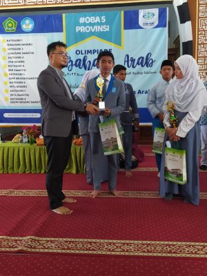 JUARA 3 OLIMPIADE BAHASA ARAB TK. PROVINSI JAMBI