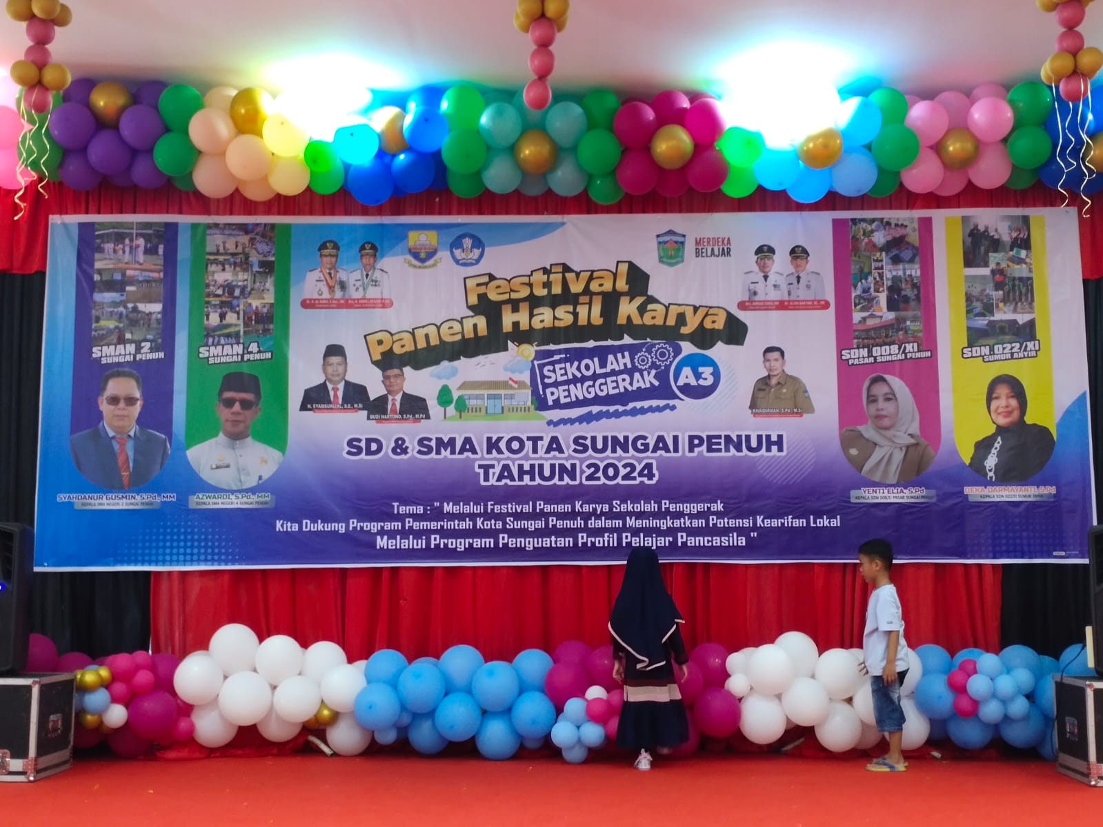 FESTIVAL PANEN KARYA SEKOLAH PENGGERAK ANGKATAN KE-3 KOTA SUNGAI PENUH