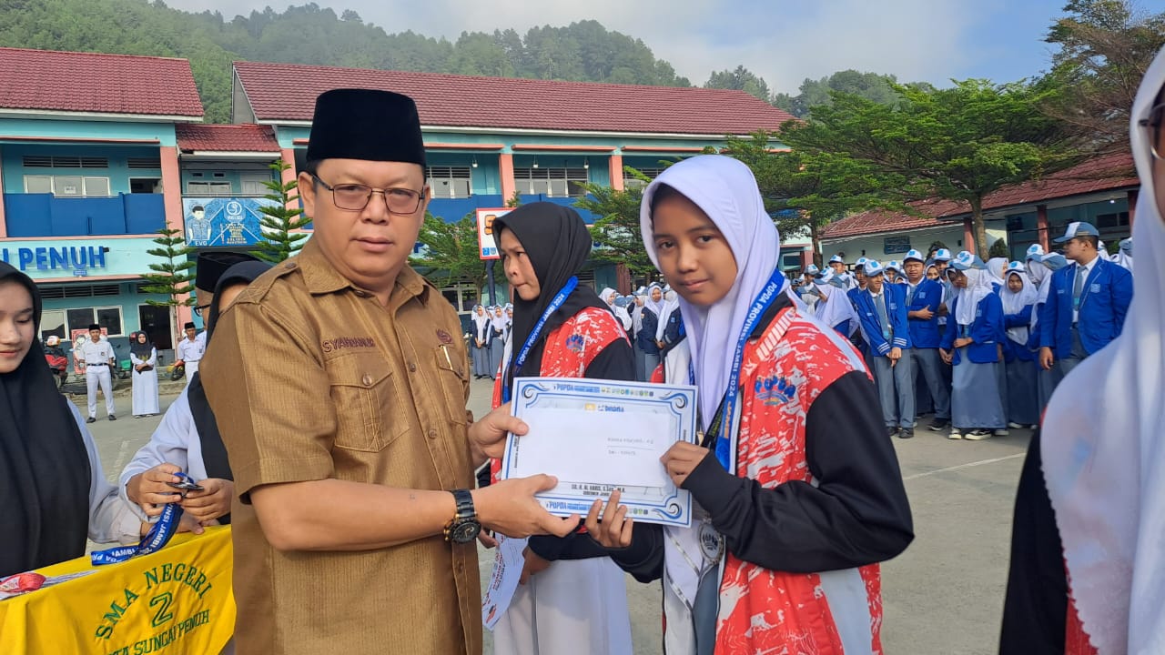 MEDALI PERAK KATEGORI E REMAJA PUTRI PEKAN OLAHRAGA PELAJAR DAERAH PROVINSI JAMBI 2024